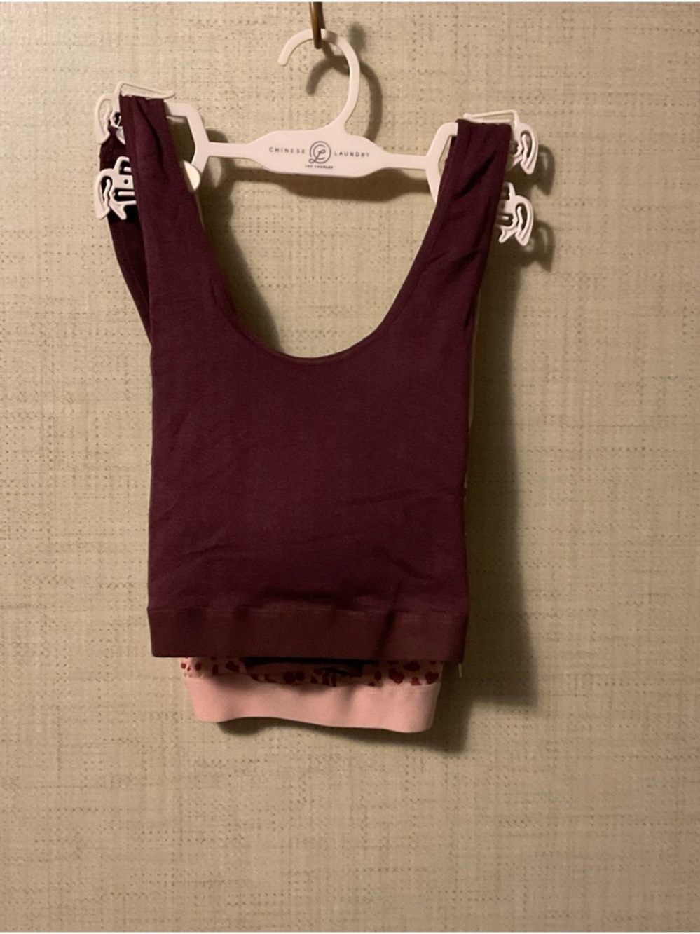 Chinese Laundry Plum Scoop Neck Tank Top